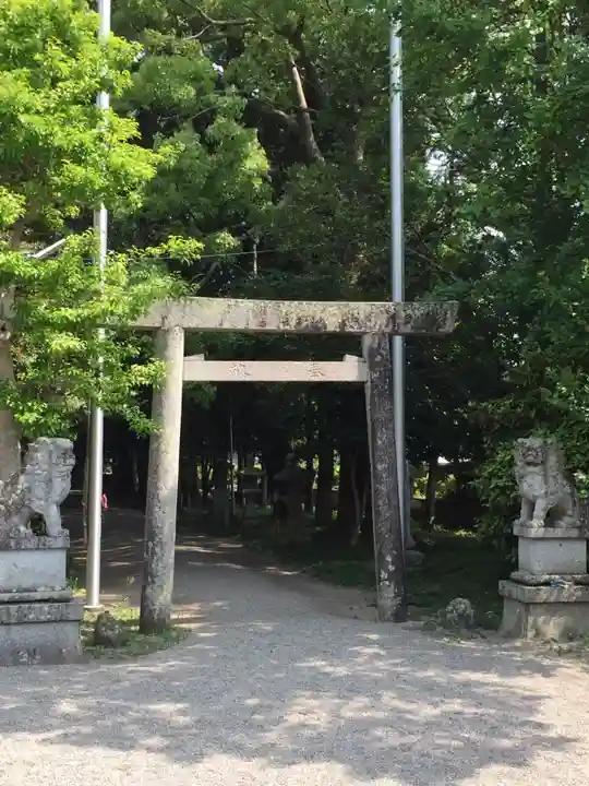 竹神社の鳥居