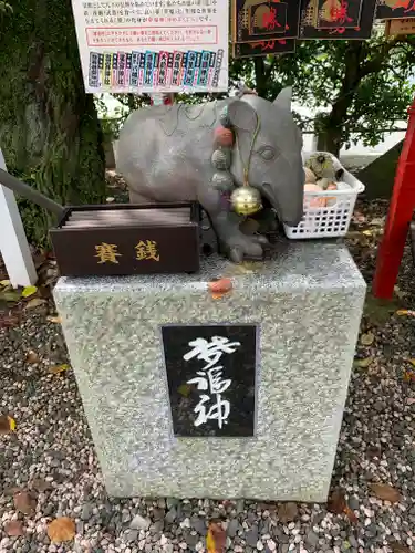 鹿島神社の像