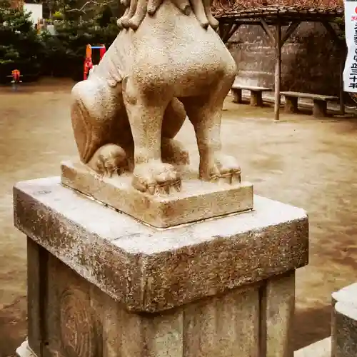 久國神社の狛犬