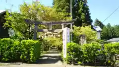 心清水八幡神社の鳥居