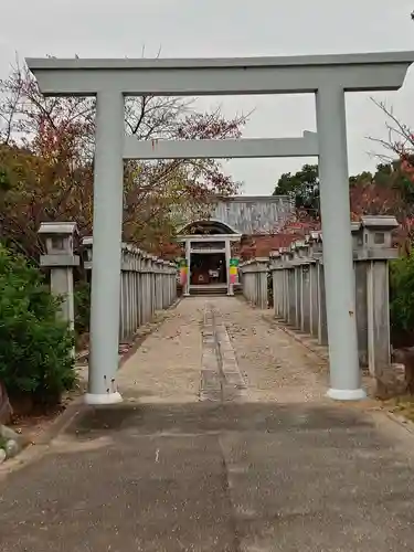 比佐豆知神社の鳥居