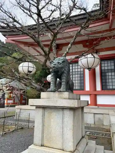 鞍馬寺の狛犬