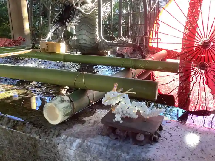 若宮神明社の手水舎