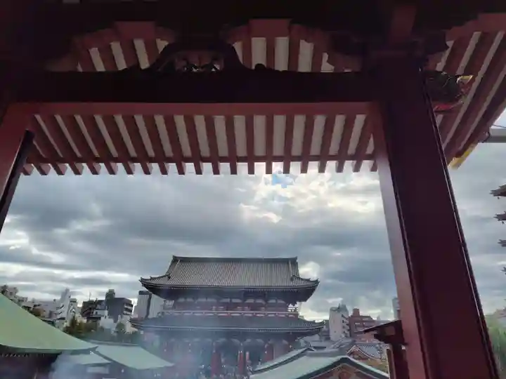 浅草寺の景色