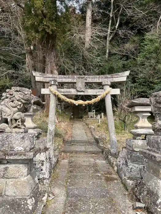 熊野神社の鳥居