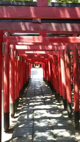 美濃輪稲荷神社の鳥居