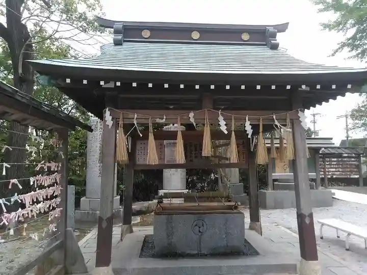 風治八幡宮の手水舎