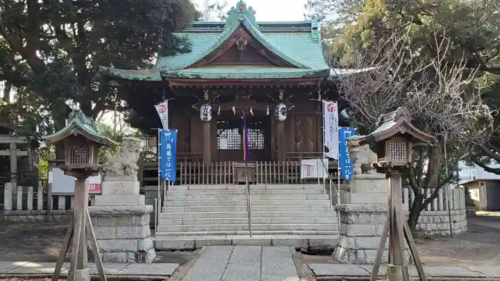 八幡神社の本殿・本堂