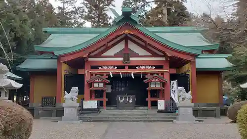 新橋浅間神社の本殿・本堂
