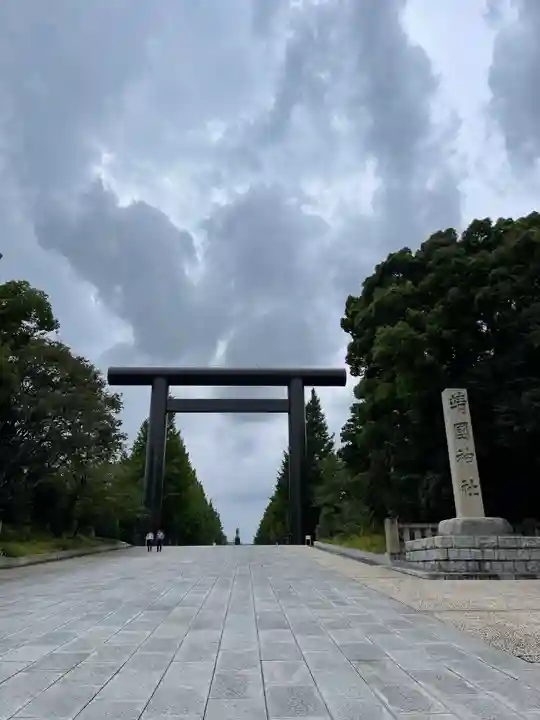 靖國神社の鳥居