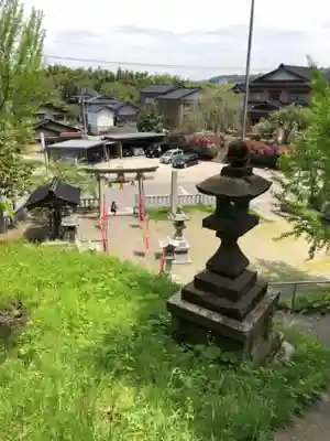 瀬織津姫社の景色