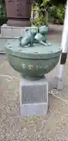 元郷氷川神社の狛犬