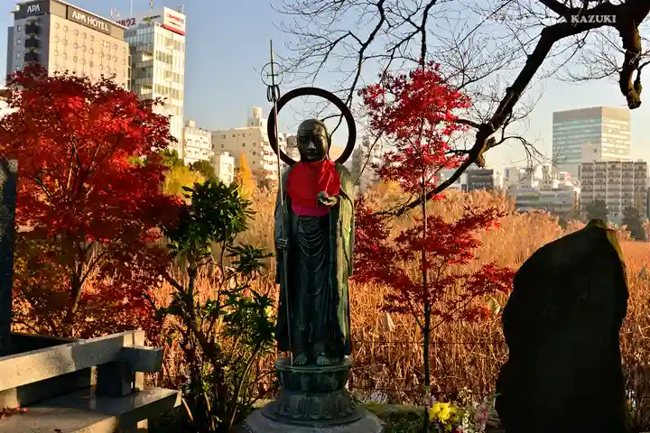 寛永寺不忍池弁天堂の地蔵