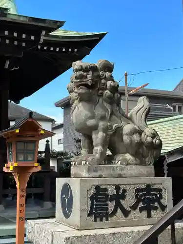 杉山神社の狛犬