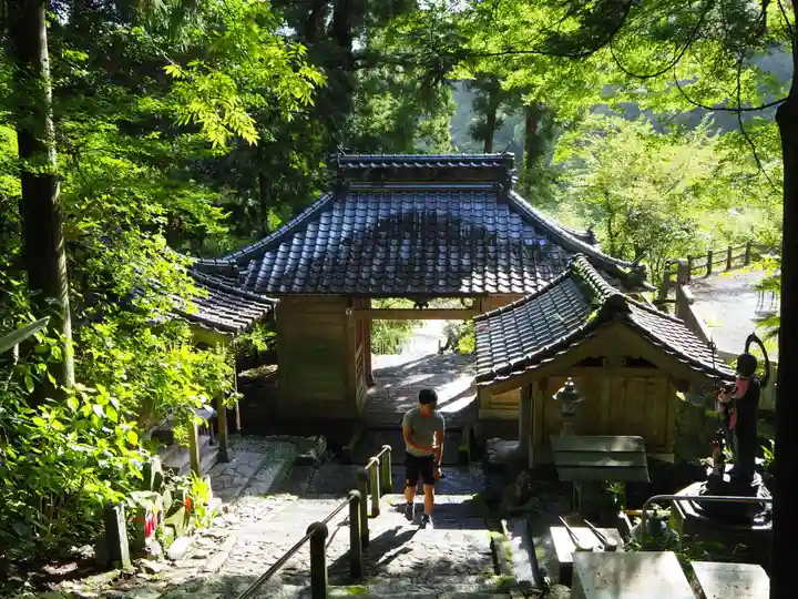 青龍寺の山門・神門
