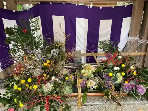 江島神社の手水舎