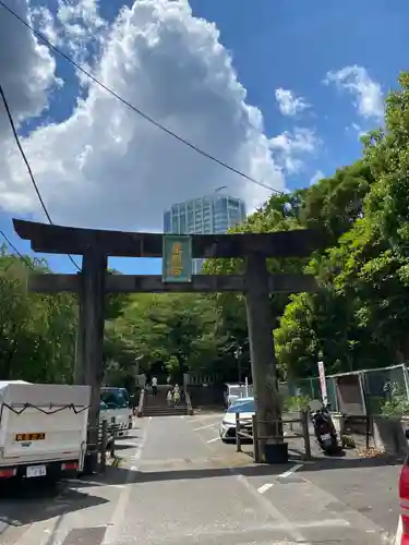 芝東照宮の鳥居