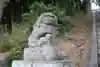 阿久津「田村神社」(郡山市阿久津町)旧社名:伊豆箱根三嶋三社の狛犬