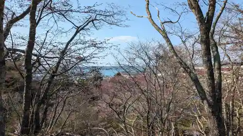 厚岸神社の景色