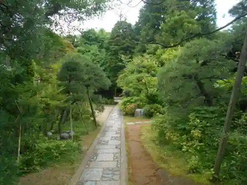 常楽寺の庭園