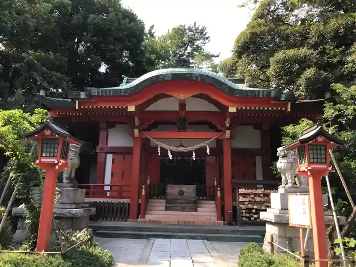 自由が丘熊野神社の本殿・本堂