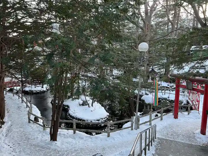 白石神社の景色