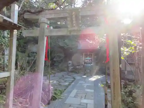 杉本寺の鳥居