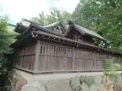 神明神社の本殿