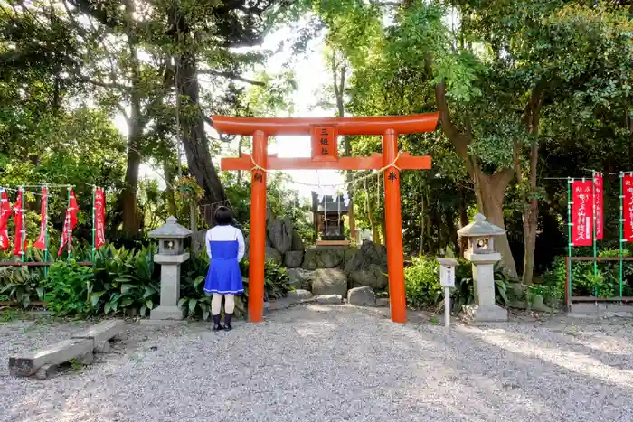 伊文神社の鳥居