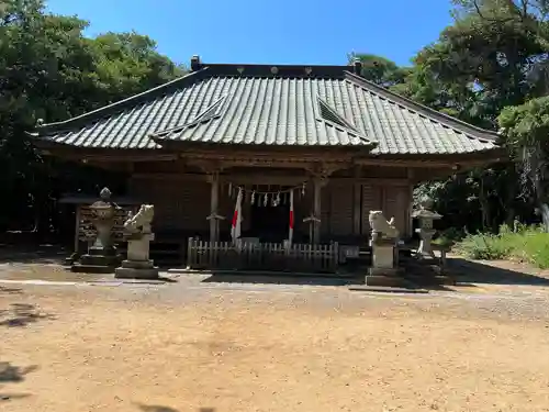海上八幡宮の本殿・本堂