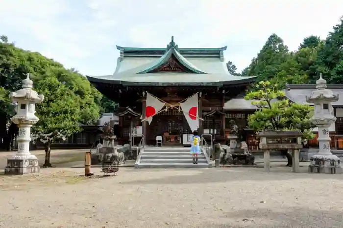 若宮八幡社（力長町）の本殿