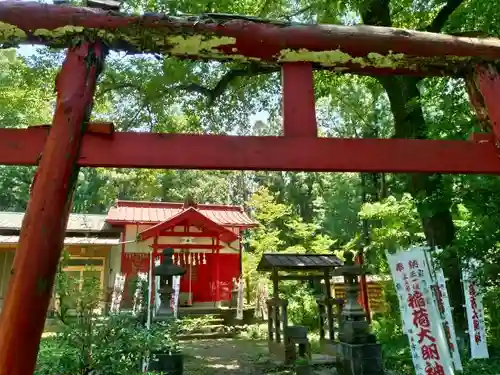 上之臺稲荷神社の鳥居