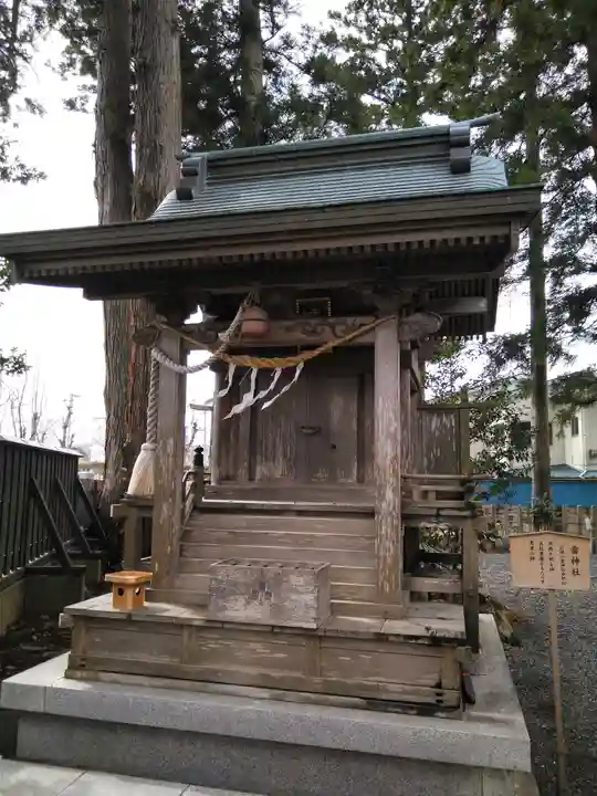 鹿島御子神社の末社・摂社