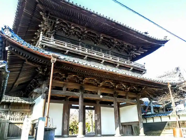 正住院の山門・神門