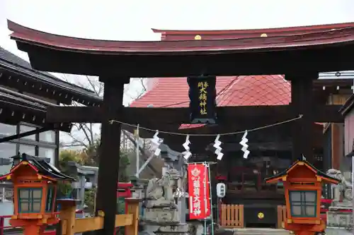 大鏑神社の鳥居