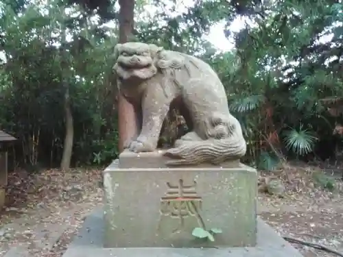 太田神社の狛犬