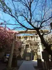 元三島神社の鳥居