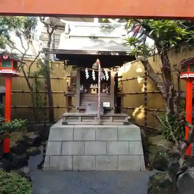 靍護稲荷神社の本殿・本堂