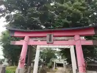 上町氷川神社の鳥居