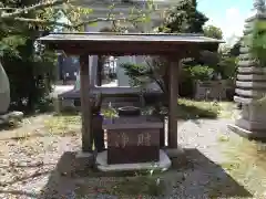 来空寺の手水