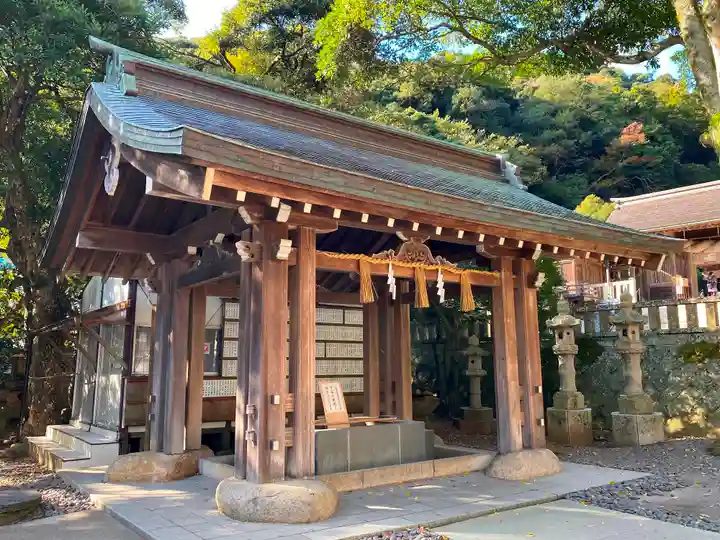 美保神社の手水舎