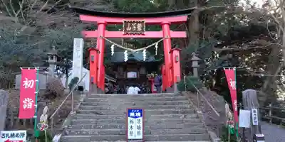 鷲子山上神社の鳥居