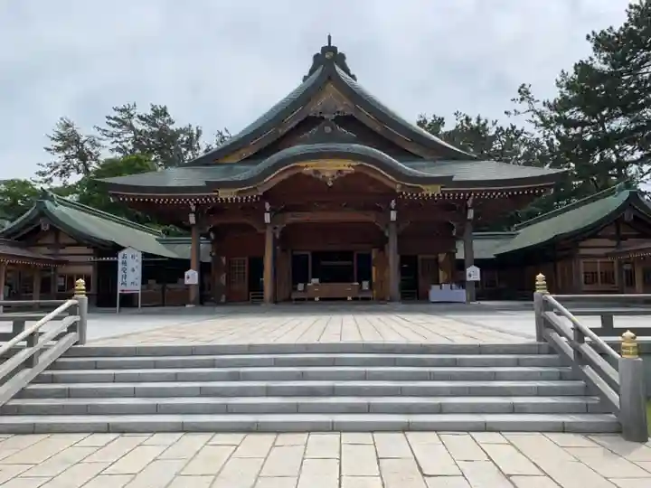新潟縣護國神社の本殿・本堂