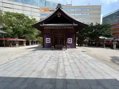 警固神社の本殿・本堂
