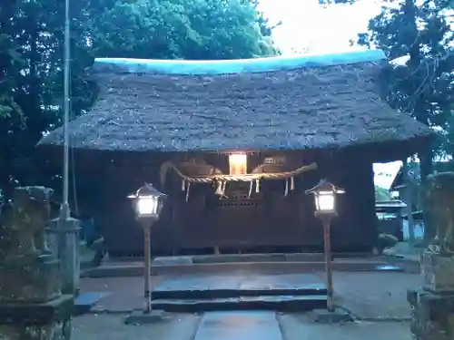 國王神社の本殿・本堂