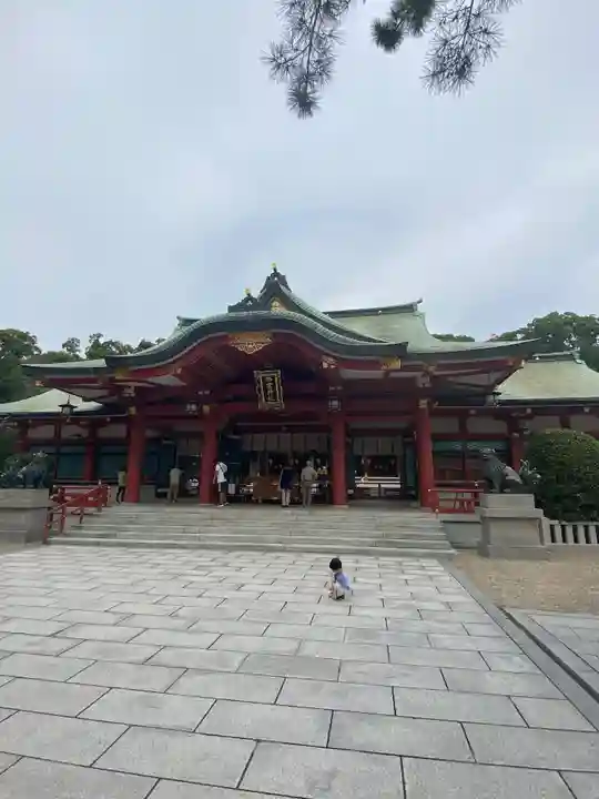 西宮神社の本殿・本堂
