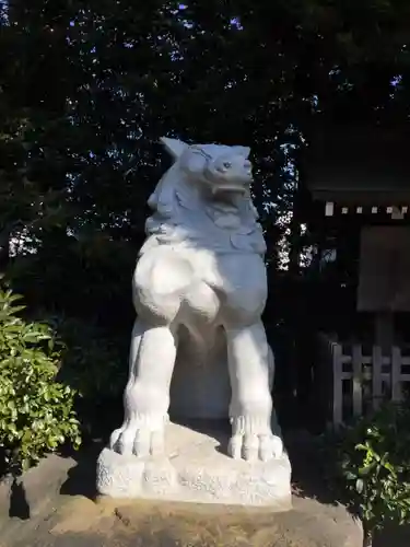 駒木諏訪神社の狛犬