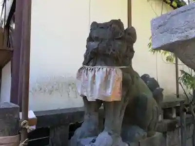 南宮神社の狛犬