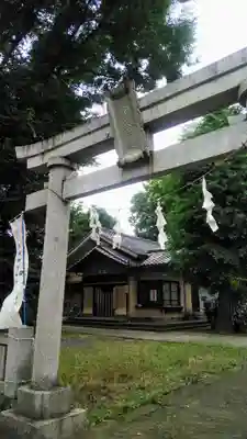 第六天神社の鳥居