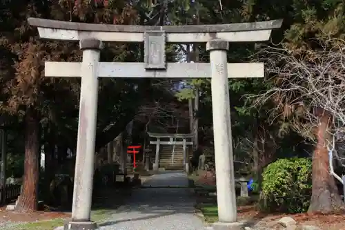 一箕山八幡神社の鳥居